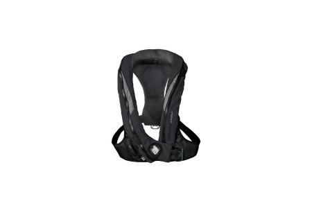 Baltic Athena 165N automatisch reddingsvest met harnas zwart-grijs